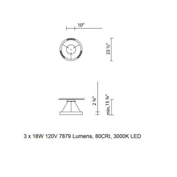 R2 LED Pendant Light