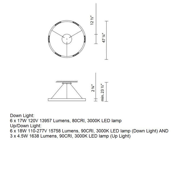 R2 LED Pendant Light