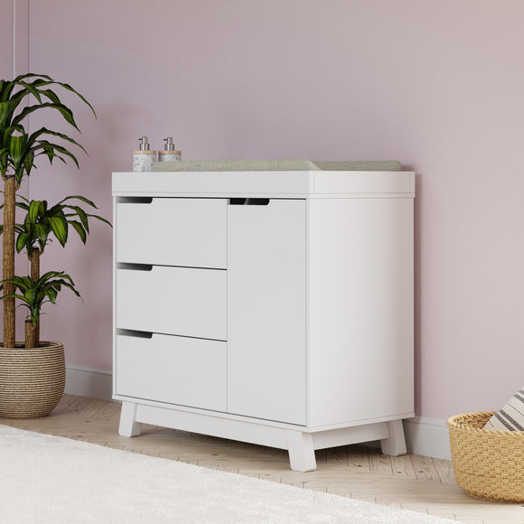 Hudson 3-Drawer Changer Dresser with Changing Tray