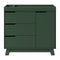 Hudson 3-Drawer Changer Dresser with Changing Tray  option Forest Green