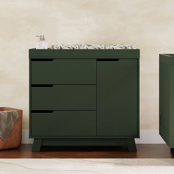 Babyletto Hudson 3-Drawer Changer Dresser with Changing Tray - 2Modern Babyletto Hudson 3-Drawer Changer Dresser with Changing Tray - 2Modern