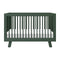 Hudson 3-in-1 Convertible Crib with Conversion Kit  option Forest Green