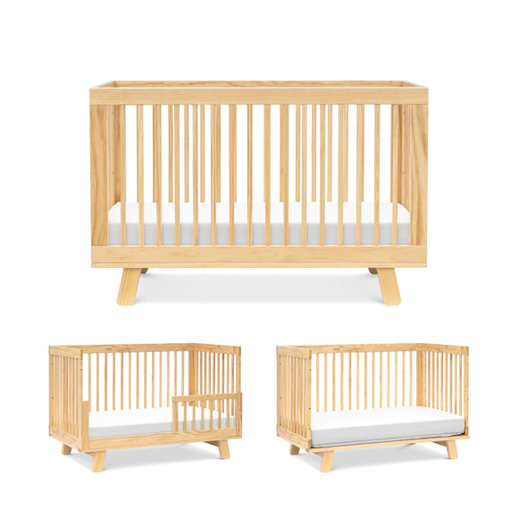 Hudson 3-in-1 Convertible Crib with Conversion Kit
