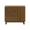 Hudson Modern 3-Drawer Dresser  option Natural Walnut