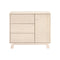 Hudson Modern 3-Drawer Dresser  option Washed Natural