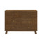 Hudson Modern 6-Drawer Assembled Double Dresser  option Natural Walnut