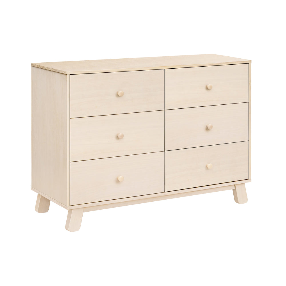 Hudson Modern 6-Drawer Assembled Double Dresser