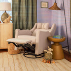 Kiwi Deluxe Power Swivel Glider Recliner with Heat and Massage