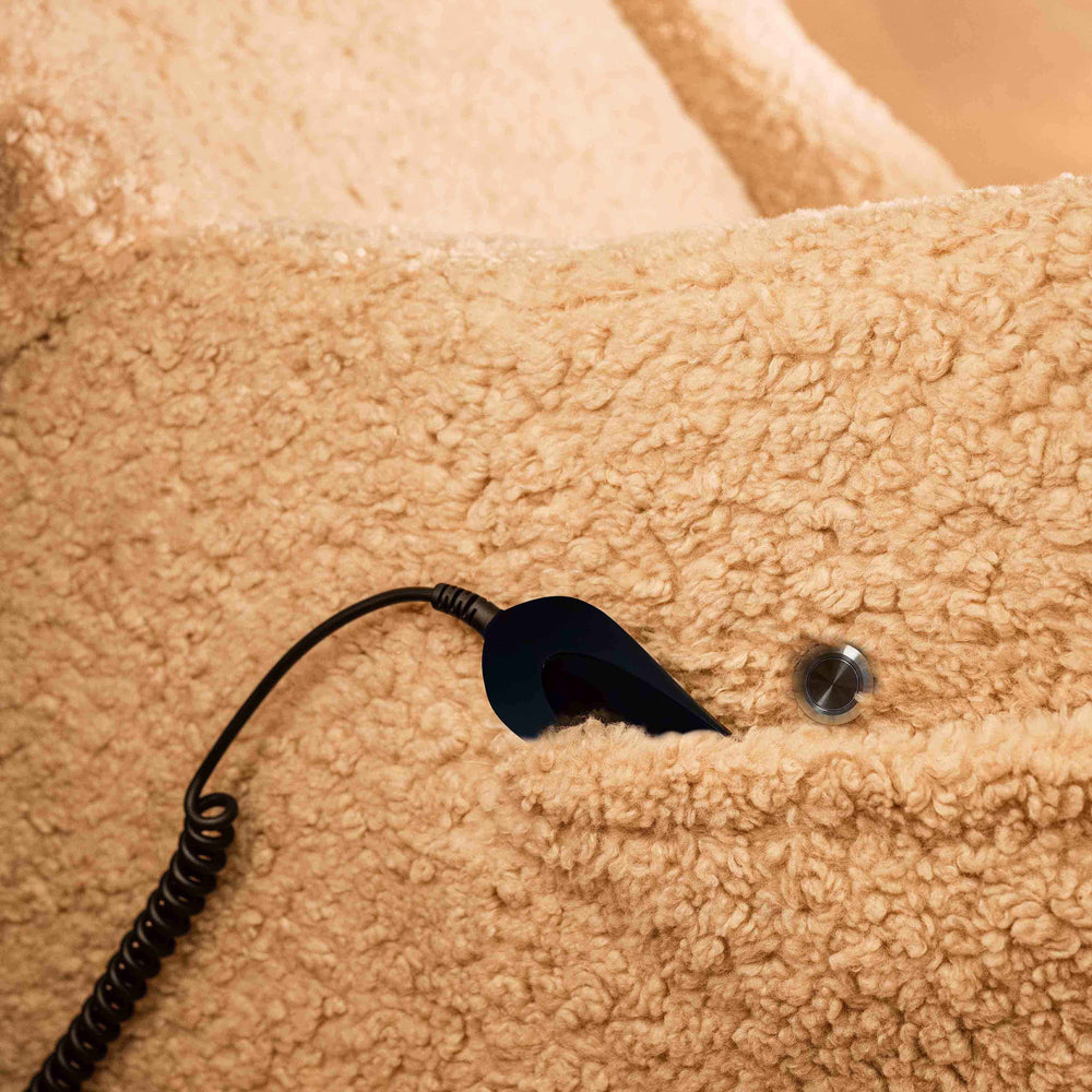 Kiwi Deluxe Power Swivel Glider Recliner with Heat and Massage