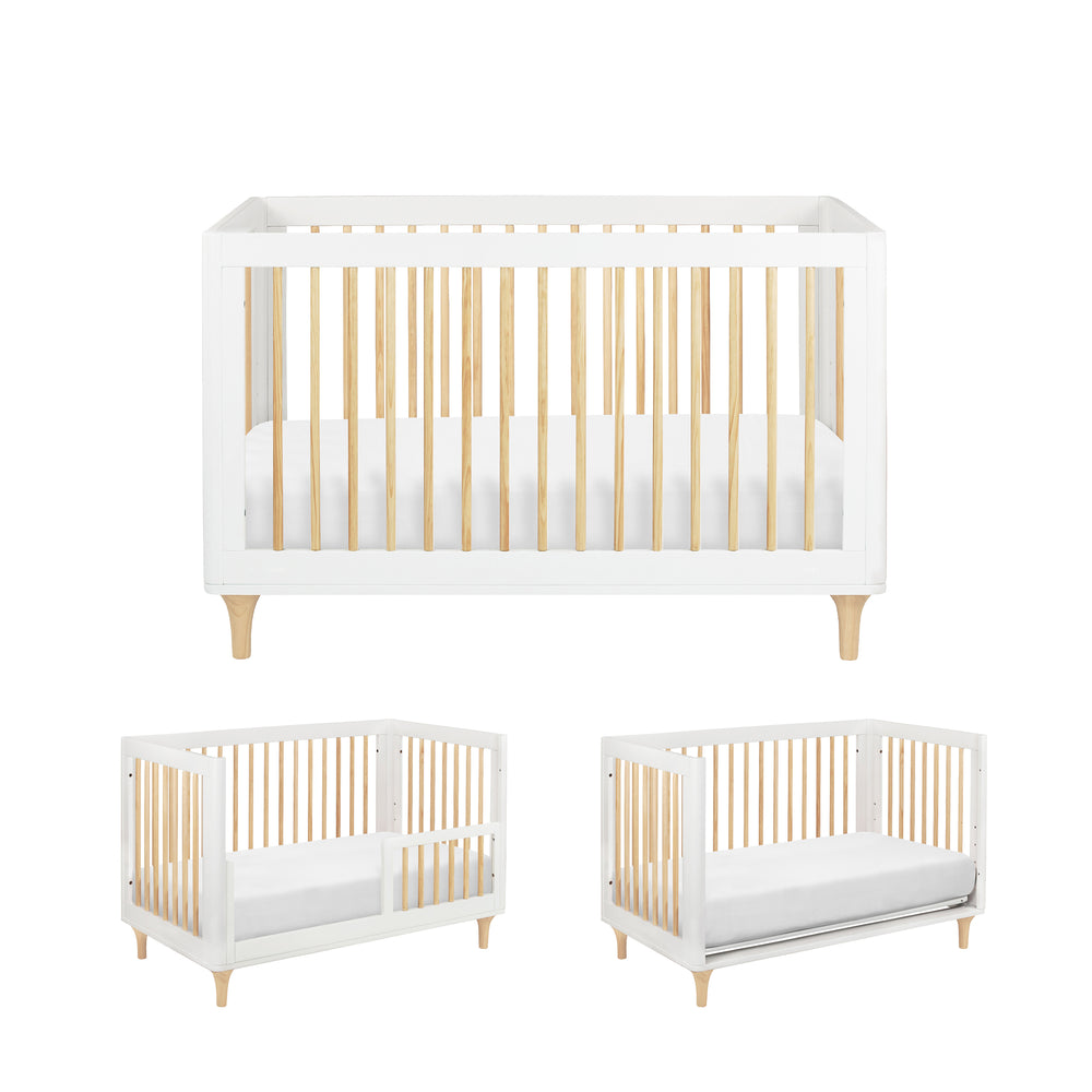 Lolly 3-in-1 Convertible Crib with Conversion Kit