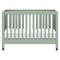 Maki Portable Folding Crib with Toddler Bed Conversion Kit  option Light Sage