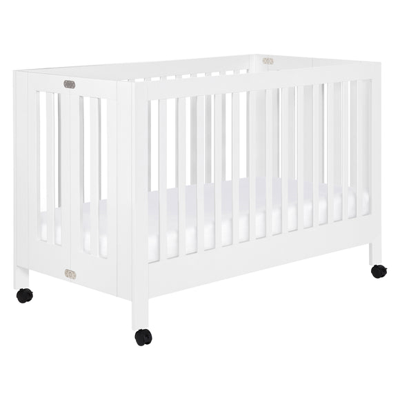 Maki Portable Folding Crib with Toddler Bed Conversion Kit
