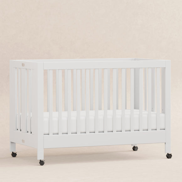 Maki Portable Folding Crib with Toddler Bed Conversion Kit