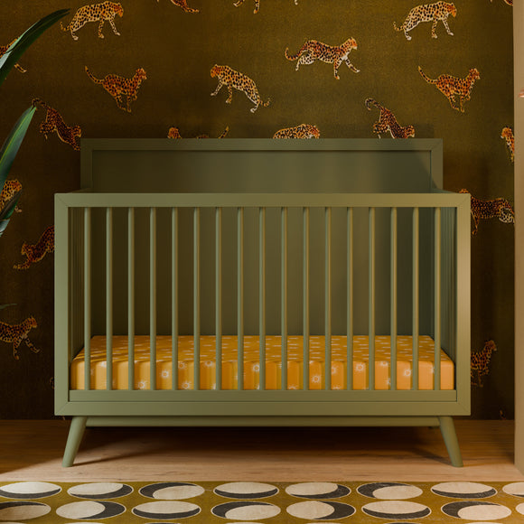 Palma 4-in-1 Convertible Crib with Toddler Bed Conversion Kit