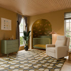 Palma 4-in-1 Convertible Crib with Toddler Bed Conversion Kit