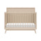 Palma 4-in-1 Convertible Crib with Toddler Bed Conversion Kit  option Taupe