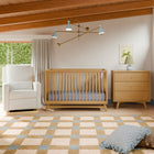 Peggy 3-in-1 Convertible Crib with Toddler Bed Conversion Kit