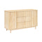 Pogo Tambour Dresser  option Blonde