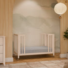Rolli 9-in-1 Convertible All-Stages Crib with Bassinet and Toddler Bed Conversion Kits