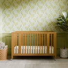 Rolli 9-in-1 Convertible All-Stages Crib with Bassinet and Toddler Bed Conversion Kits