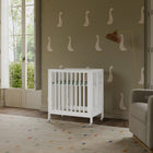 Rolli 9-in-1 Convertible All-Stages Crib with Bassinet and Toddler Bed Conversion Kits