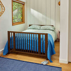 Rolli 9-in-1 Convertible All-Stages Crib with Bassinet and Toddler Bed Conversion Kits