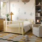 Rolli 9-in-1 Convertible All-Stages Crib with Bassinet and Toddler Bed Conversion Kits