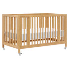 Rolli 9-in-1 Convertible All-Stages Crib with Bassinet and Toddler Bed Conversion Kits