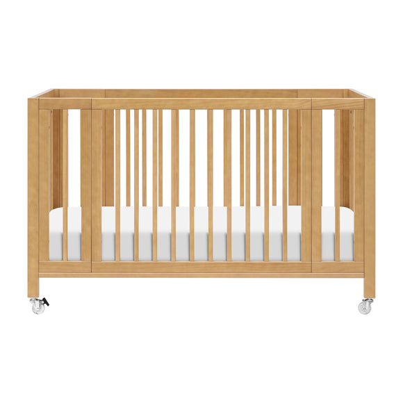 Rolli 9-in-1 Convertible All-Stages Crib with Bassinet and Toddler Bed Conversion Kits