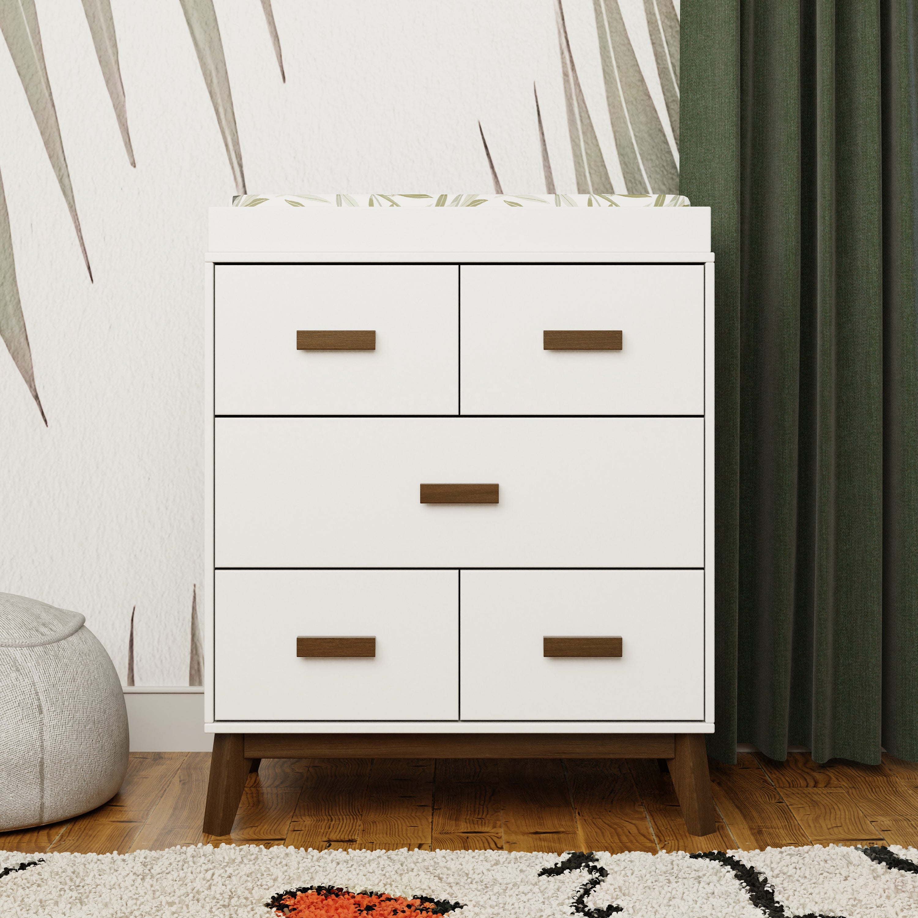 Babyletto Scoot 3-Drawer Changer Dresser with Removable Changing