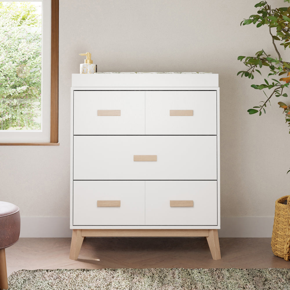 Scoot 3-Drawer Changer Dresser with Removable Changing Tray