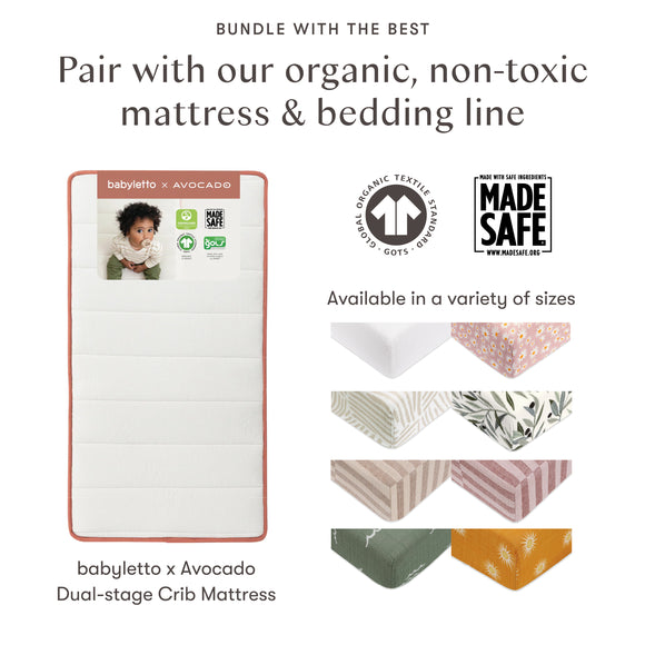 Scoot 3-in-1 Convertible Crib with Toddler Bed Conversion Kit