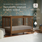 Scoot 3-in-1 Convertible Crib with Toddler Bed Conversion Kit