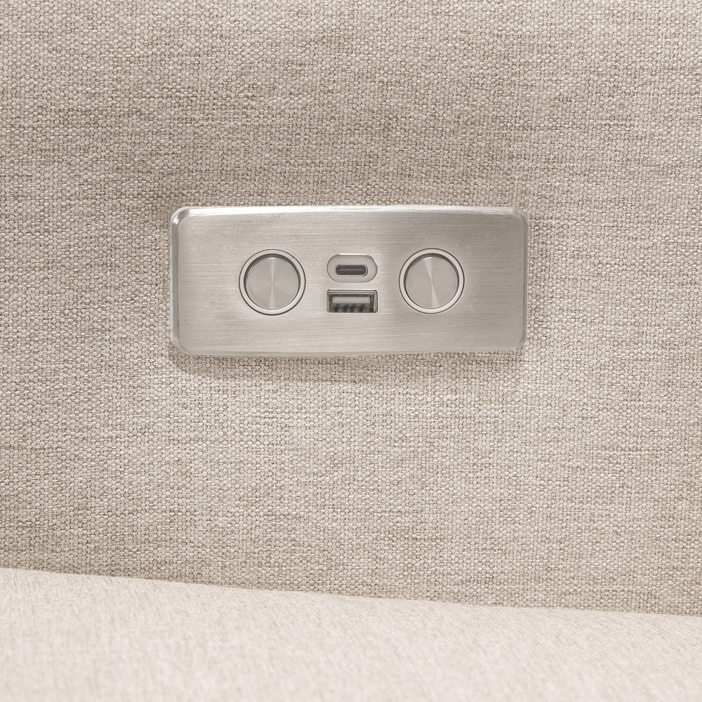 Sigi Electronic Recliner and Glider with USB Port