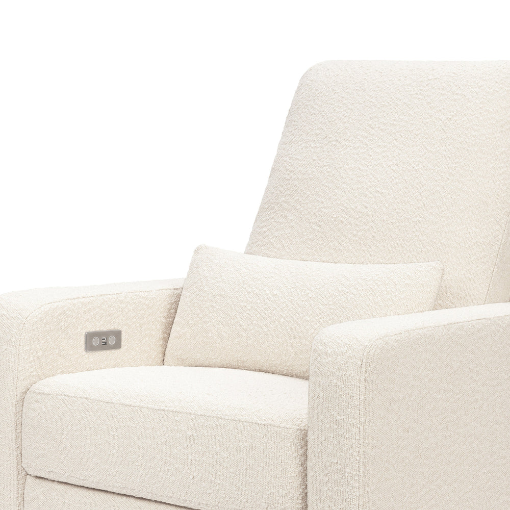 Sigi Electronic Recliner and Swivel Glider with USB port