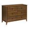 Sprout 6-Drawer Double Dresser  option Natural Walnut