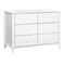 Sprout 6-Drawer Double Dresser  option White