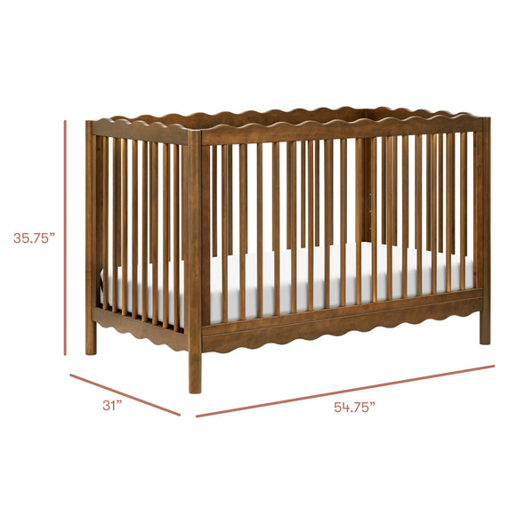 Swell 4-in-1 Convertible Crib with Toddler Bed Conversion Kit