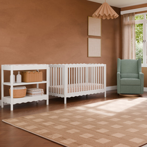 Swell 4-in-1 Convertible Crib with Toddler Bed Conversion Kit