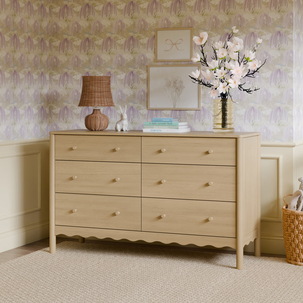 Swell 6-Drawer Assembled Dresser
