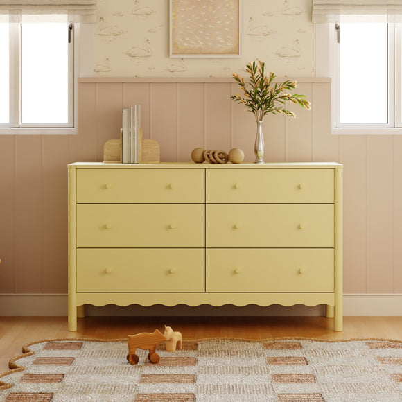 pre assembled baby dresser Babyletto Swell 6-Drawer Assembled Dresser