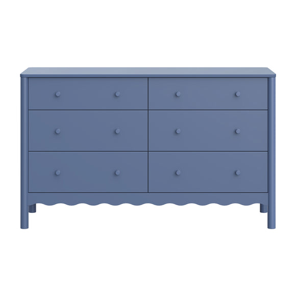 Swell 6-Drawer Assembled Dresser