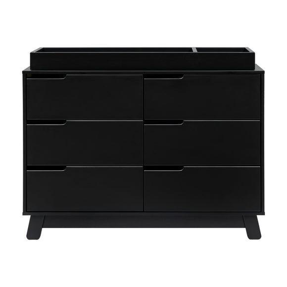 Hudson 6 Drawer Double Dresser Babyletto Washed Natural/White Hudson 6 Drawer Double Dresser Babyletto Washed Natural/White