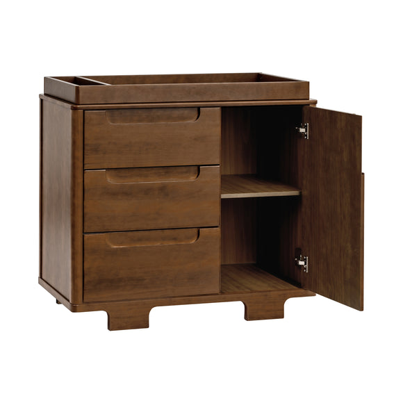 baby dresser changing table Babyletto Yuzu 3-Drawer Changer Dresser Washed Natural