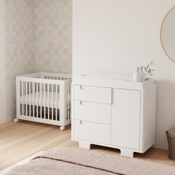 Babyletto Yuzu 3-Drawer Changer Dresser Washed Natural Babyletto Yuzu 3-Drawer Changer Dresser Washed Natural