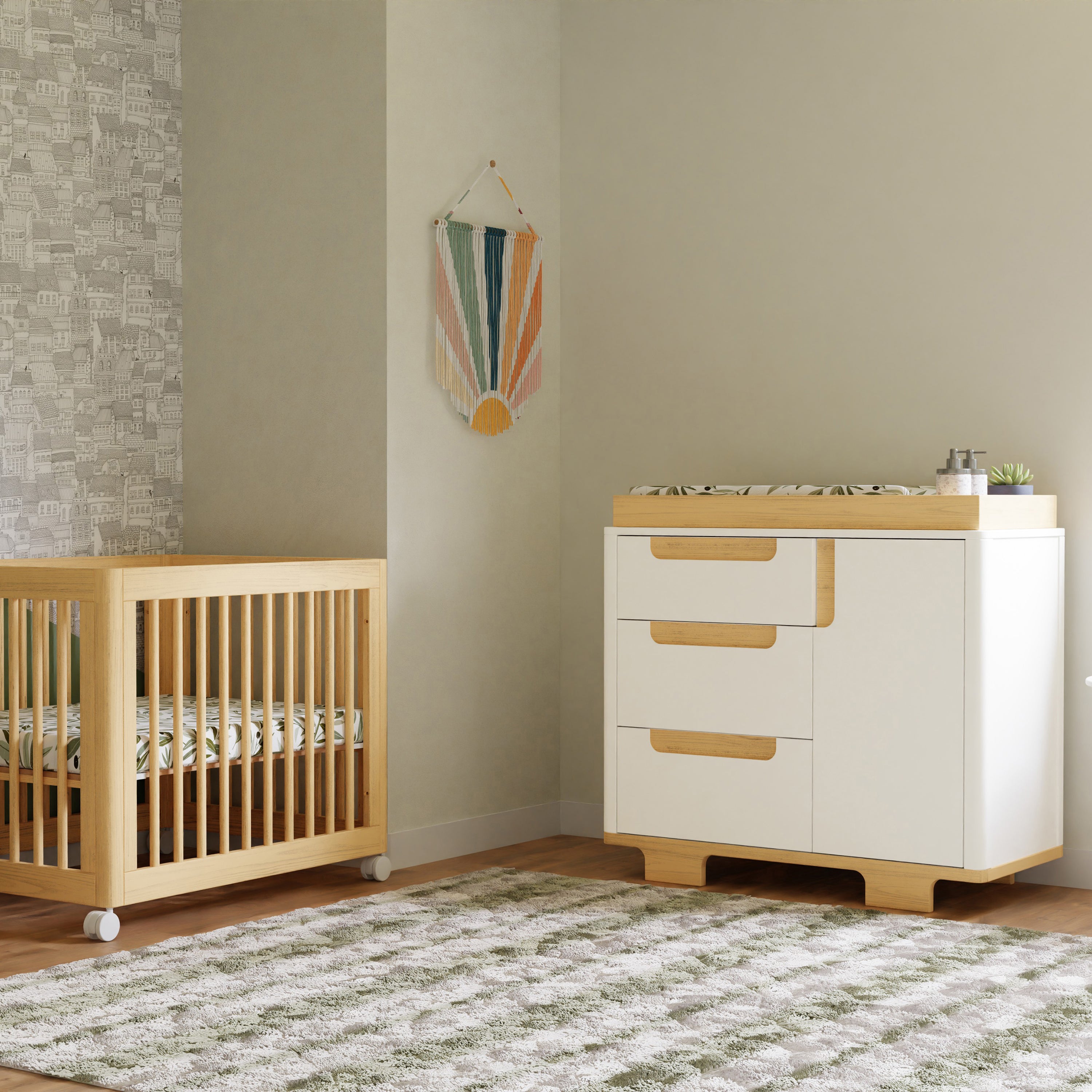Babyletto Yuzu 3-Drawer Changer Dresser with Removable Changing
