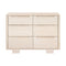 Yuzu 6-Drawer Dresser  option Washed Natural