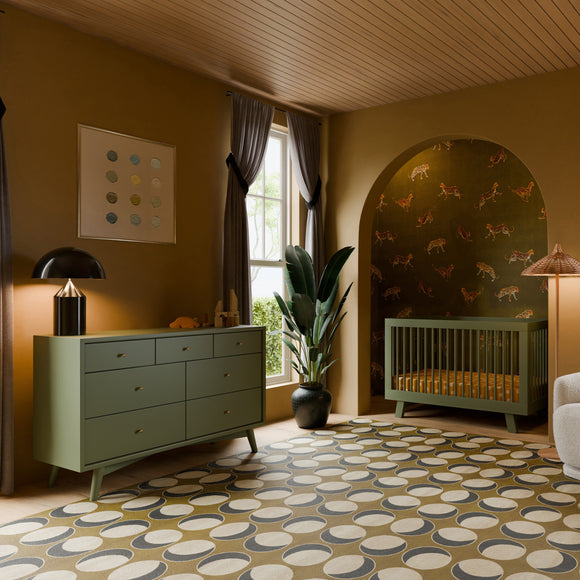 Hudson 3-in-1 Convertible Crib with Conversion Kit