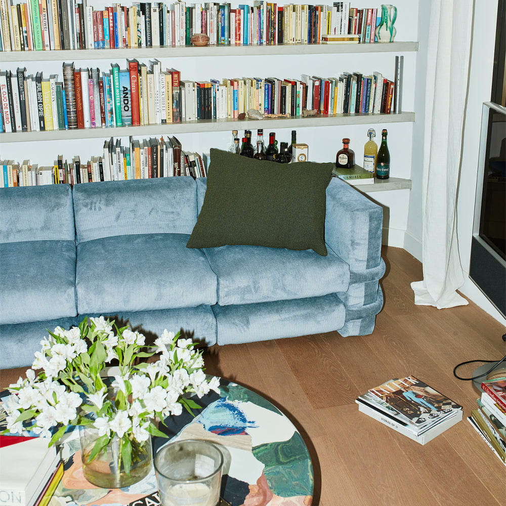 Pillow Corduroy Sofa