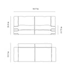 Pillow Corduroy Sofa